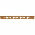 Jones Stephens 3/4 in. - 1 in. x 20 in. Flat Copper Plated Bracket HOLDRITE #102-18 B00004